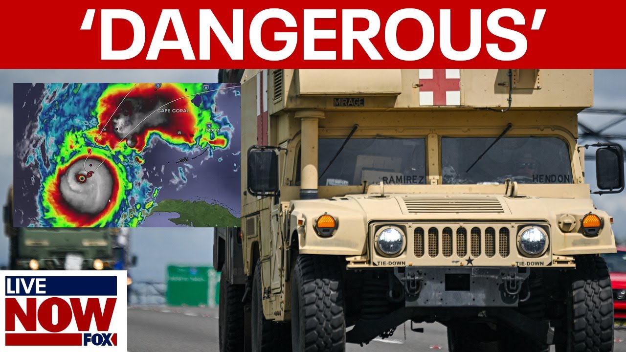 Hurricane Milton: massive storm heads toward Florida| LiveNOW from FOX