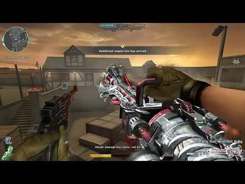 Crossfire NA ( Đột Kích ) 2.0 : Gatling Gun Wildshot Ruby - Hero Mode X - Zombie V4