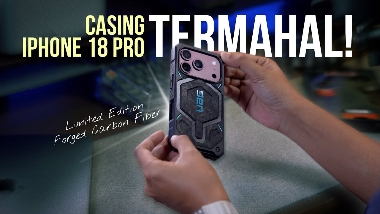 Rp 3Juta!!🔥Unboxing Casing Raja Terakhir Limited Edition UAG Monarch Pro for iPhone 18 Pro