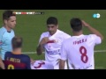 Ever Banega Red Card   Barcelona vs Sevilla 2016 HD