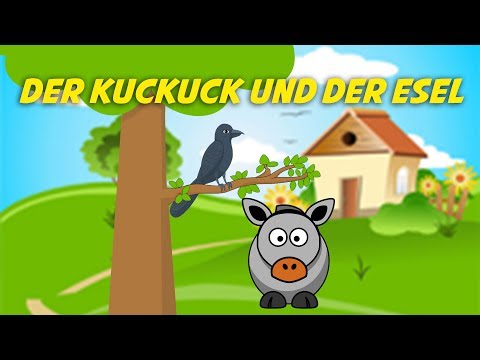 Der Kuckuck und der Esel | Nursery Rhyme Karaoke - German lyrics / Deutsche Kinderlieder)
