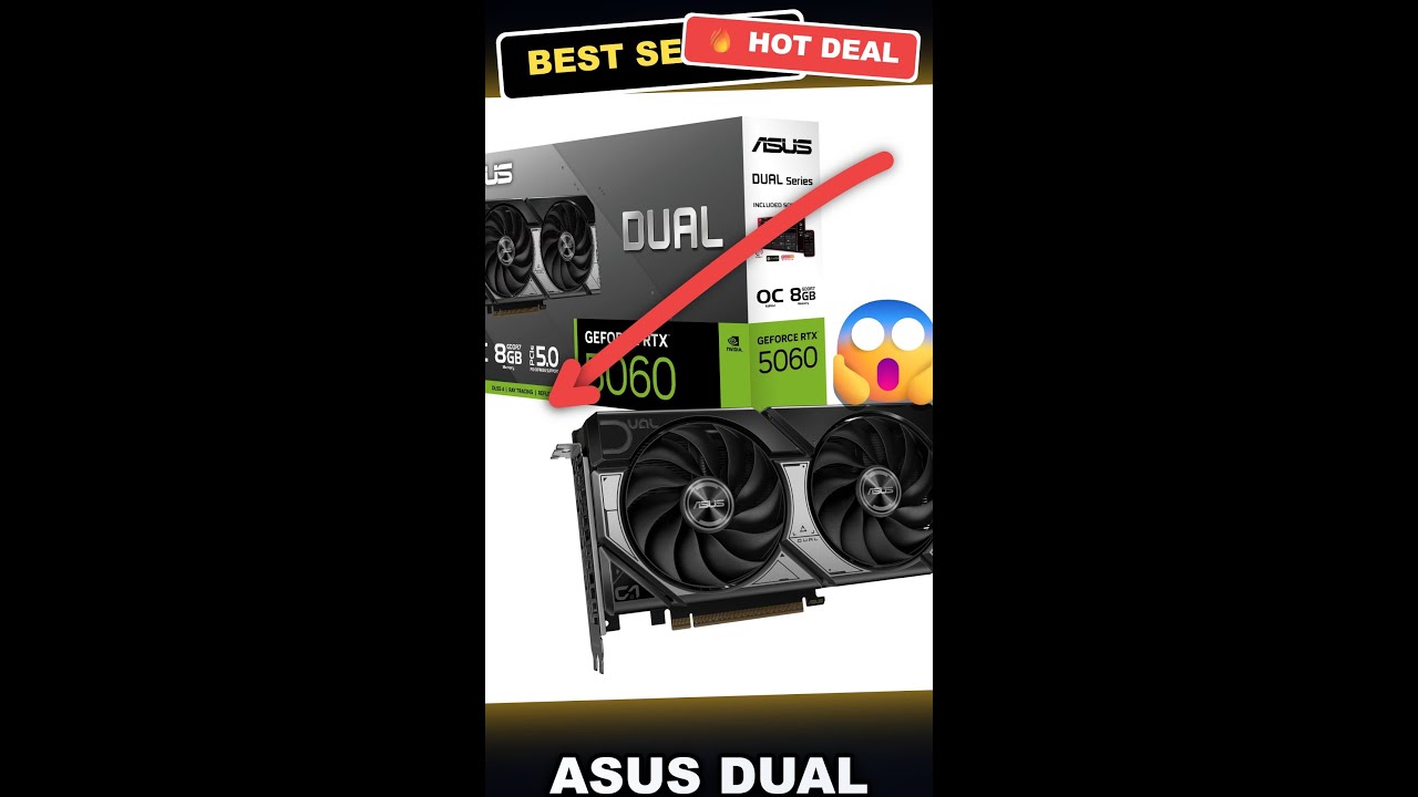 ASUS Dual NVIDIA GeForce RTX 5060 8GB GDDR7 OC Edition Review