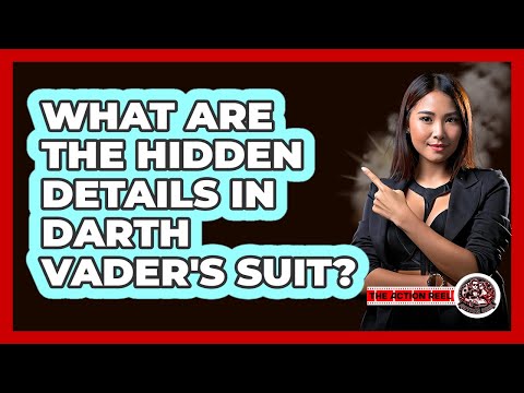 What are the hidden details in Darth Vader's suit?