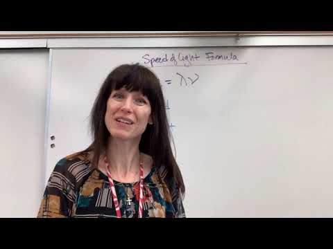 Speed of Light Formula