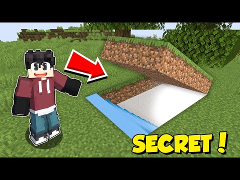 OMG! Exploring Secret Base in Minecraft!
