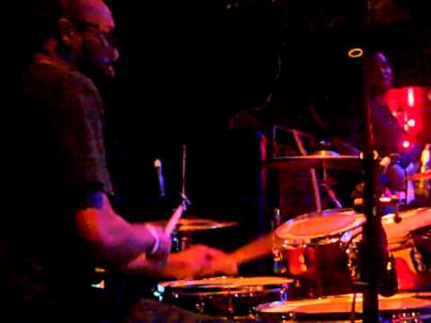 Styx-drums, Joey-bass, and Leon-keys, in Oakland wit Dwele, Flap-Jacks