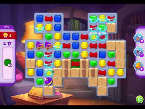 HomeScapes Level 848 no boosters (25 moves)