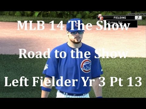 MLB 14 The Show (PS4) Road to the Show Left Fielder Yr 3 - Pt 13