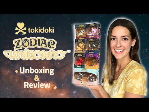 Tokidoki ZODIAC UNICORNOS, Stellina Funko Pop, Series 9, & Daiso Unboxing & Review! 🦄 Adara Unboxed