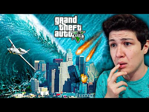 Esto PASA si Hay un MEGA TSUNAMI en GTA 5... Grand Theft Auto V - GTA V Mods