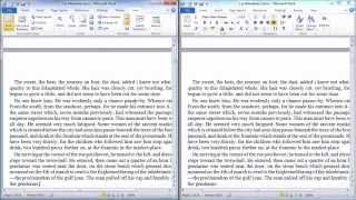 View Two Documents Side-by-Side in Word