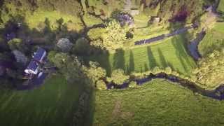 Moulin à eau Normandie Drone