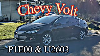 2nd Gen Chevy Volt P1E00, U2603 code (BECM) | MIGHTYDQ