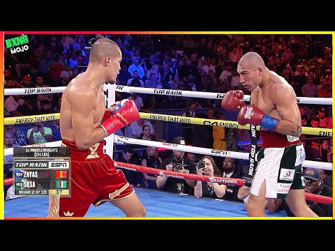 Xander Zayas (Puerto Rico) vs Damian Sosa (Mexico) - Boxing Highlights HD