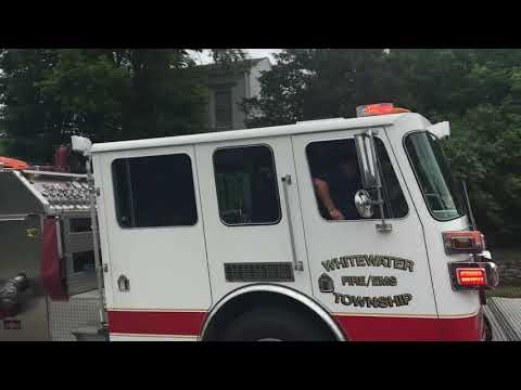Whitewater twp engine 105 responding through Harrison
