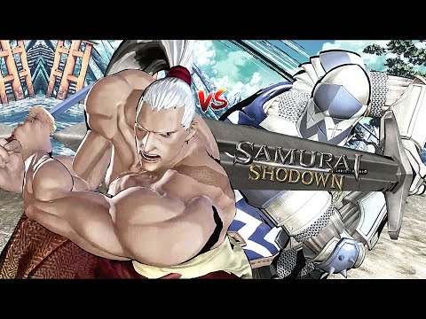 Samurai Shodown GENJURO vs WARDEN Max Level 5 Gameplay | Season Pass 2 DLC | Samsho 2019 | 2020 PS4