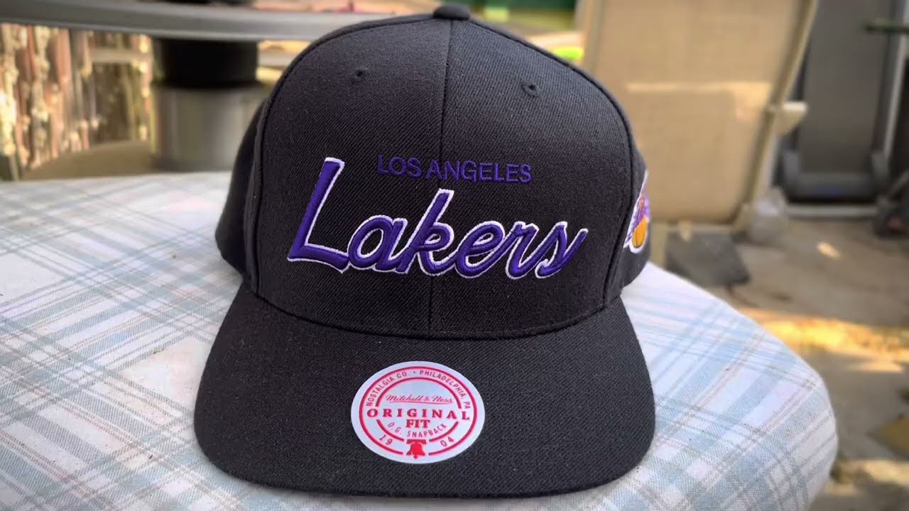 MITCHELL & NESS LOS ANGELES LAKERS SNAPBACK