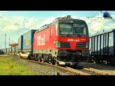 LDH1250 80-0806-5 & Siemens Vectron 193 941-2 FOX Rail in Gara Curtici Station  - 15 May 2021