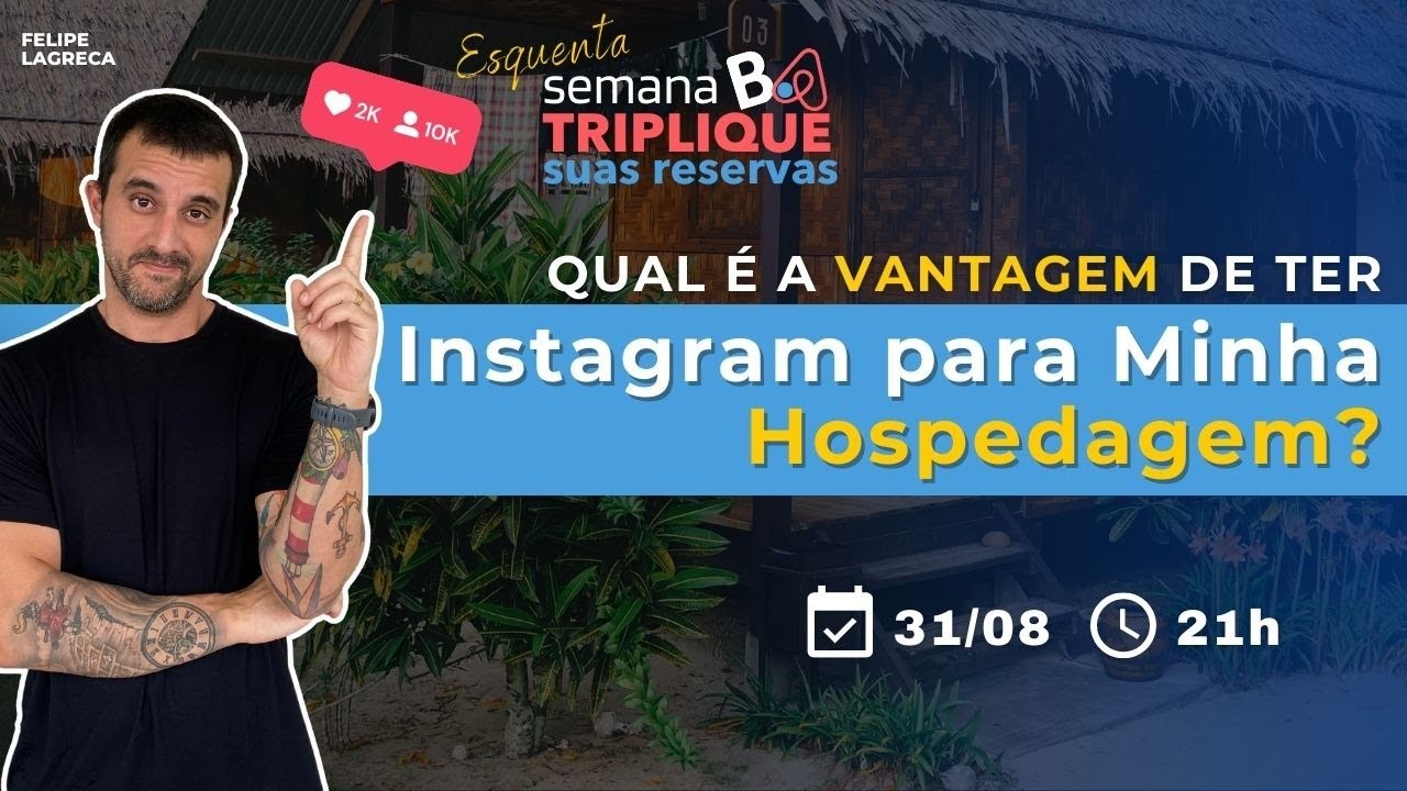 Instagram para Hospedagem em 2023: Vale a Pena? | Descubra com Felipe Lagreca