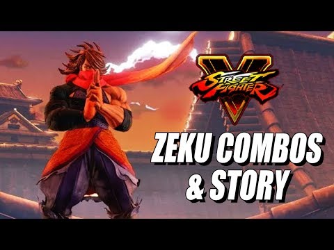 ZEKU - Story & Combos: Street Fighter 5 Season 2