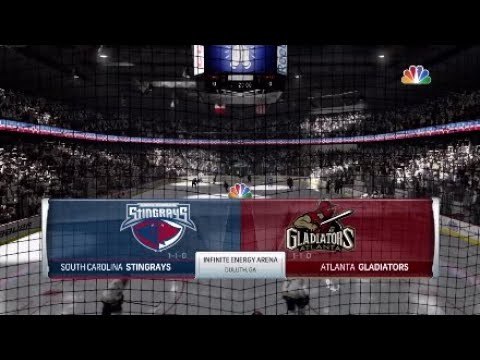 ECHL South Carolina Stingrays vs Atlanta Gladiators Playoffs F16G3