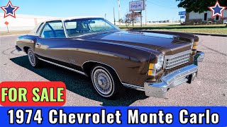 Video Thumbnail for 1974 Chevrolet Monte Carlo