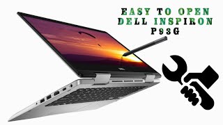 How to open Dell Inspiron P93G laptop backcover