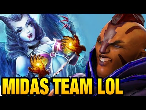 Anti-mage MIDAS WTF MAN Arteezy [QOP] ft KuroKy [AM] Dota 2 7.05