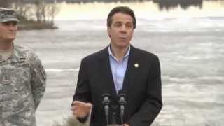 preview picture of video 'Governor Cuomo Discusses Storm Preparedness at the NYPA Power Plant in Cohoes'