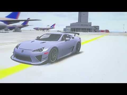 GRAND THEFT AUTO IV 2012 LEXUS LFA NÜRBURGRING EDITION CRASH TESTING HD