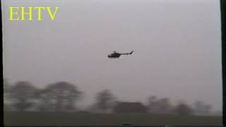 Test vluchten BO 105 Erwin in Barneveld en Veenendaal