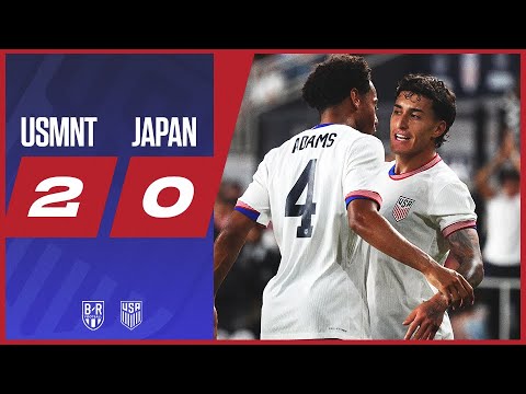 USA Bounce Back and Beat Japan 💪 | USMNT 2-0 Japan | Official Highlights