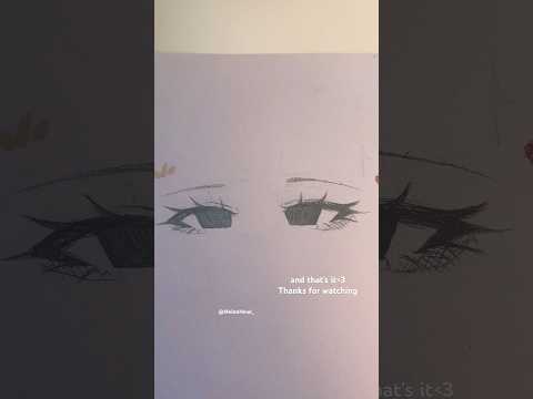 Eye tutorial💗💗👀 ( also, tysm for 107 subs!!)#art #artoftheday #artist #tutorial #anime #animeart