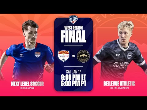 Next Level Soccer vs. Bellevue Athletic | 01.17.2026 | West Region Final
