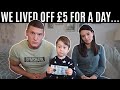We lived off £5 for a day **family food challenge**