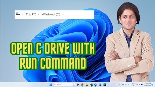 How to open C drive using run command?