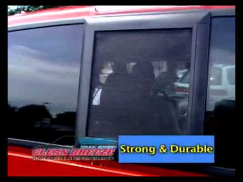 CLEAN BREEZE TRUCK REAR WINDOW SCREEN by Great Day, Inc. Made in USA!