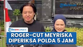 Diperiksa terkait Hanania Travel, Roger Danuarta dan Cut Meyriska Jawab 30 Pertanyaan Penyidik