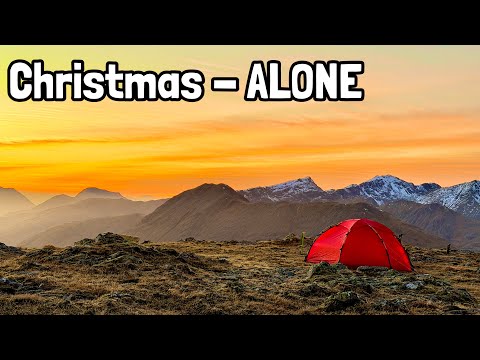 🏴󠁧󠁢󠁳󠁣󠁴󠁿 Christmas Alone On Scotlands Most Iconic Mountain - Solo Wild Camping 