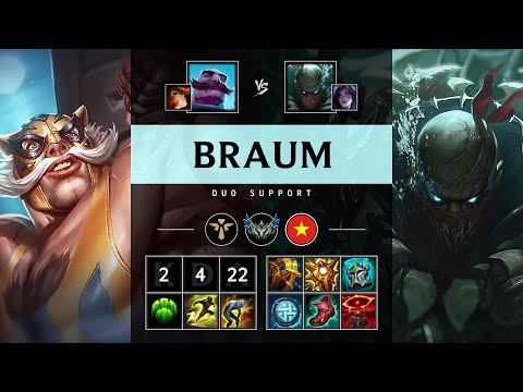 Braum Support vs Pyke - VN Challenger Patch 25.08