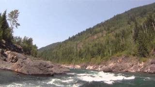 preview picture of video 'Whitewater Rafting - Middle Fork Flathead River - West Glacier Montana'