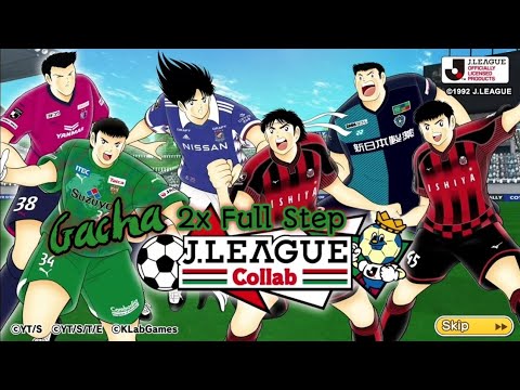 Captain Tsubasa Dream Team ! Gacha 2x Full Step J-League Collab Part 1, Trap by Klab before Anniv ?