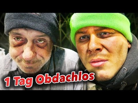 EXPERIMENT: Leon Machere 24 STUNDEN OBDACHLOS auf der STRAßE !!!