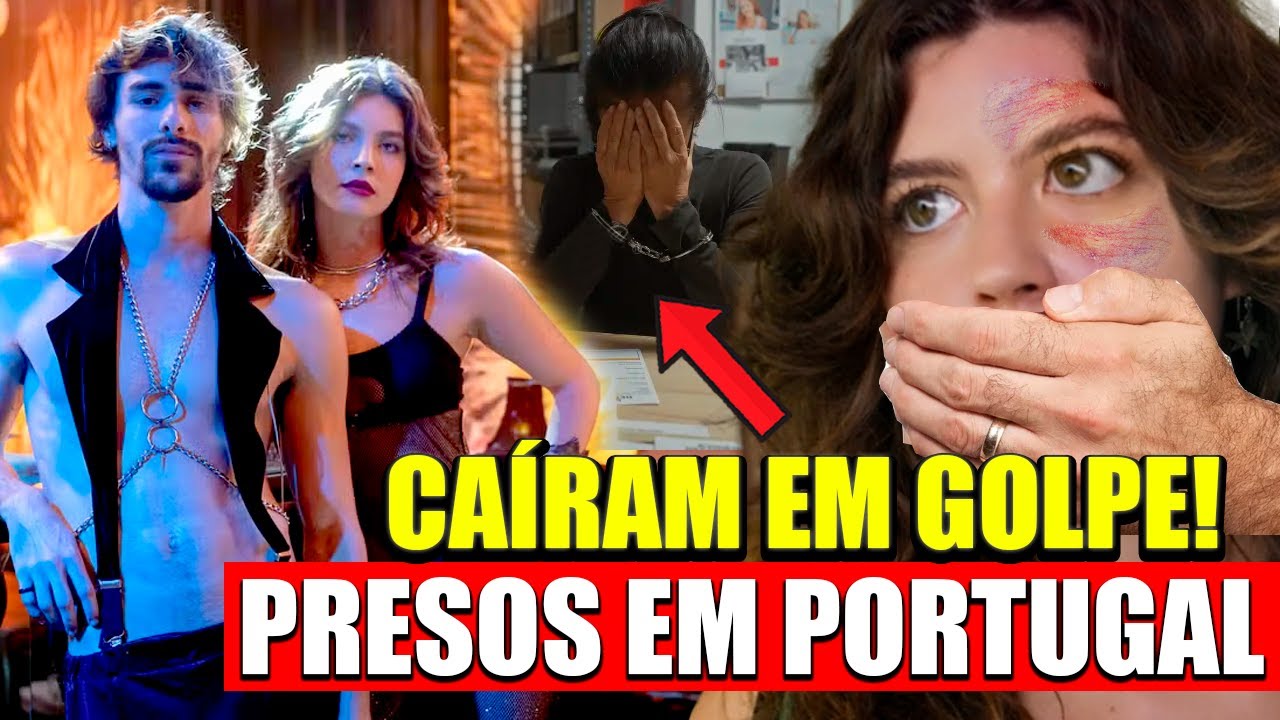 Michele e Cris CAÍRAM EM GOLPE em Portugal e acabam PRESOS - Novela Mania de Você
