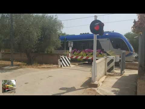 PASSAGGIO A LIVELLO DI VALENZANO LAMIE (TD 96/2) (+ FERMATA) | ɅNDREɅUS TRENI E P.L. F.S.E.