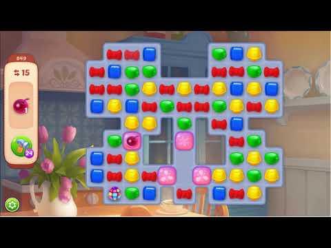 Homescapes Level 849 - No Boosters