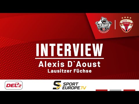 interview mit Alexis D`Aoust - Eisbären Regensburg vs. Lausitzer Füchse - 19.09.2025