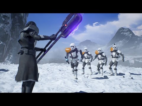 Purge Troopers vs Scout Troopers - STAR WARS JEDI FALLEN ORDER NPC Wars