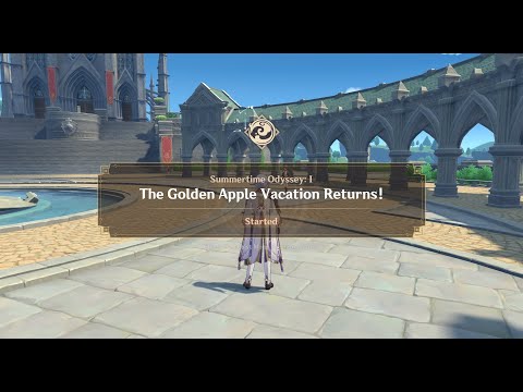 Summertime Odyssey: Part 1 - The Golden Apple Vacation Returns! [Genshin Impact][2.8 Event]