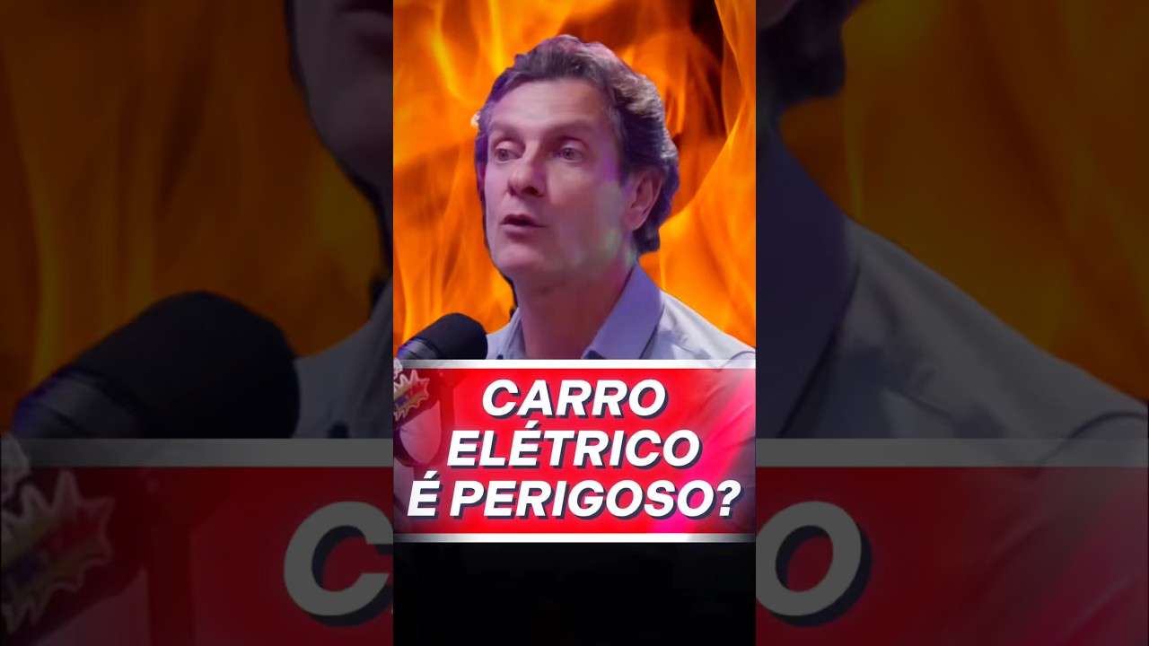 CARRO ELÉTRICO É MAIS PERIGOSO QUE COMBUSTÃO? #carroeletrico #byd #bydbrasil